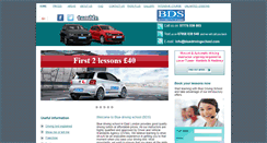 Desktop Screenshot of bluedrivingschool.com